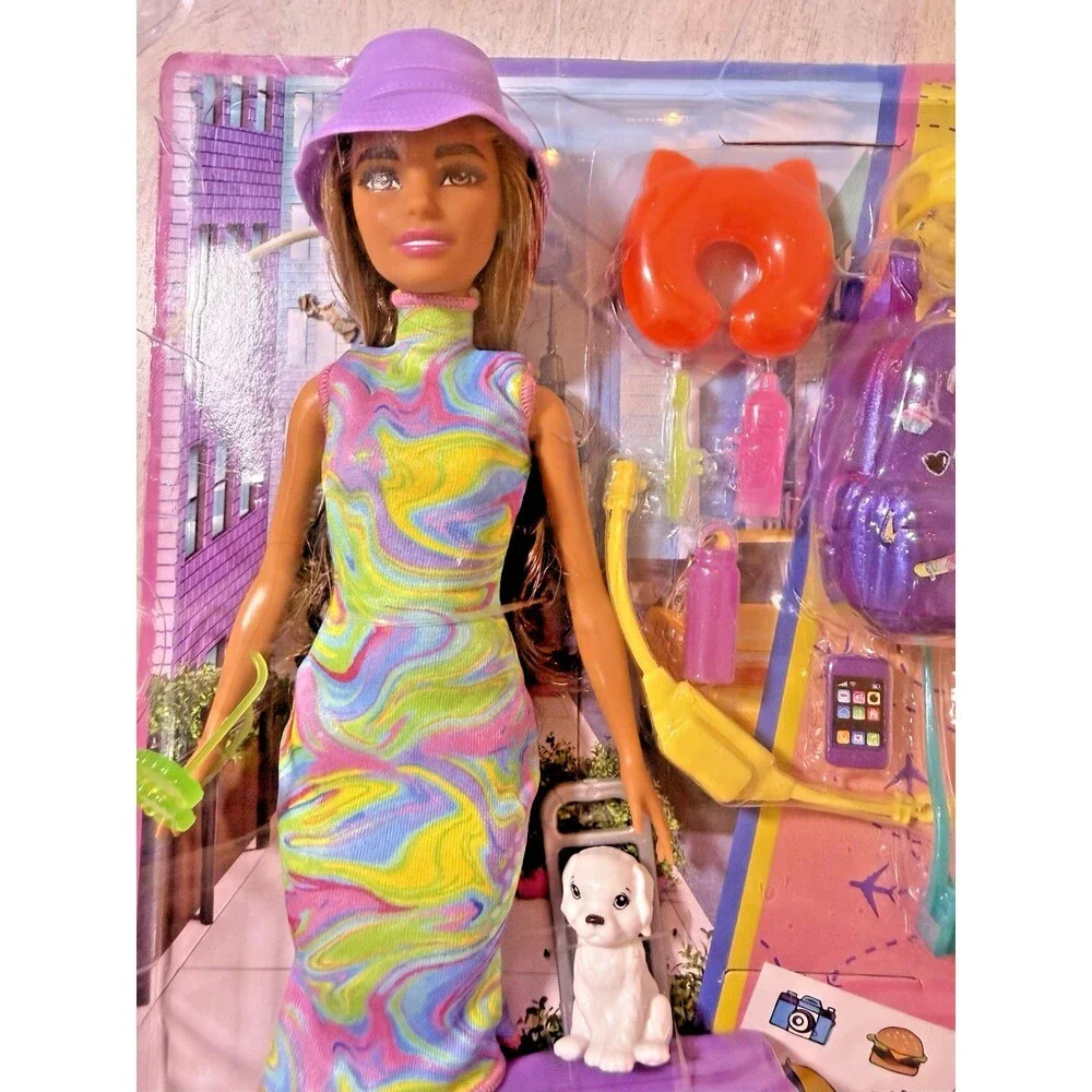 Mattel Barbie It Takes Two Teresa Travel Set HKB05 Doll 10+ Accessories NIB‎ New